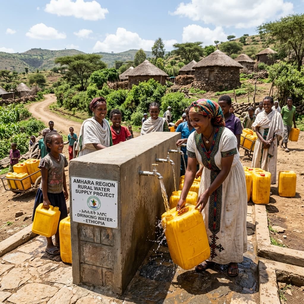 Community Water Access — 10,000 Households Served